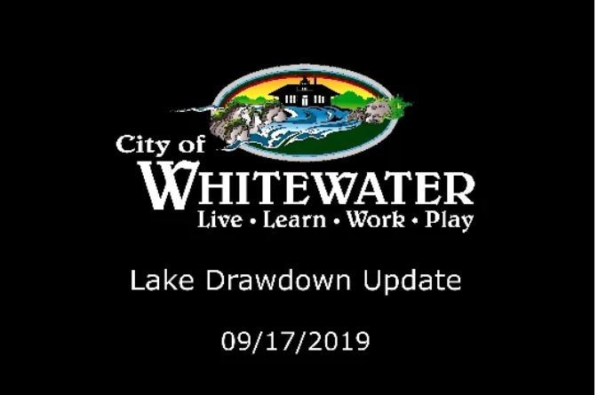 Lake Draw Down Video Image