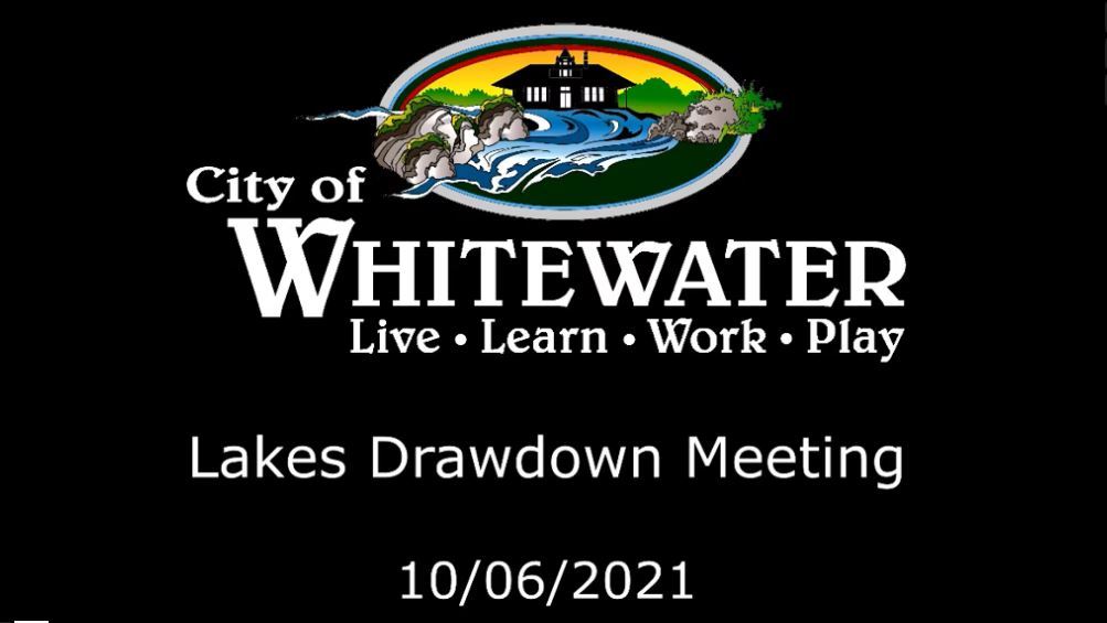 Lake Draw Down Video Image 10-06-21