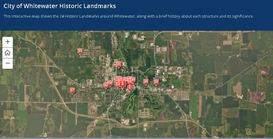 Landmarks Interactive Map Opens in new window