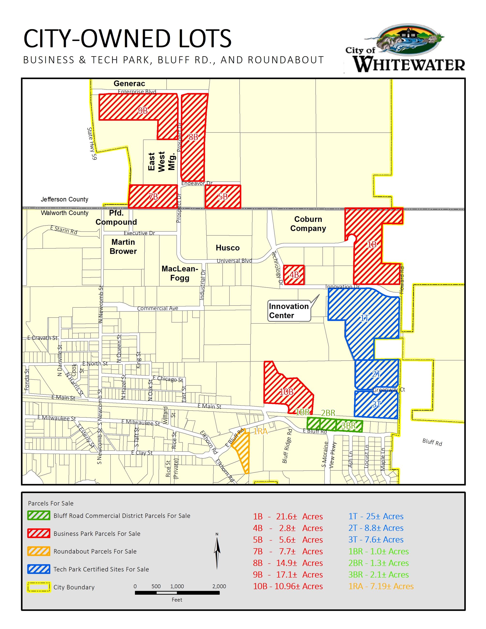 CITY-OWNED LOTS MAP 2023