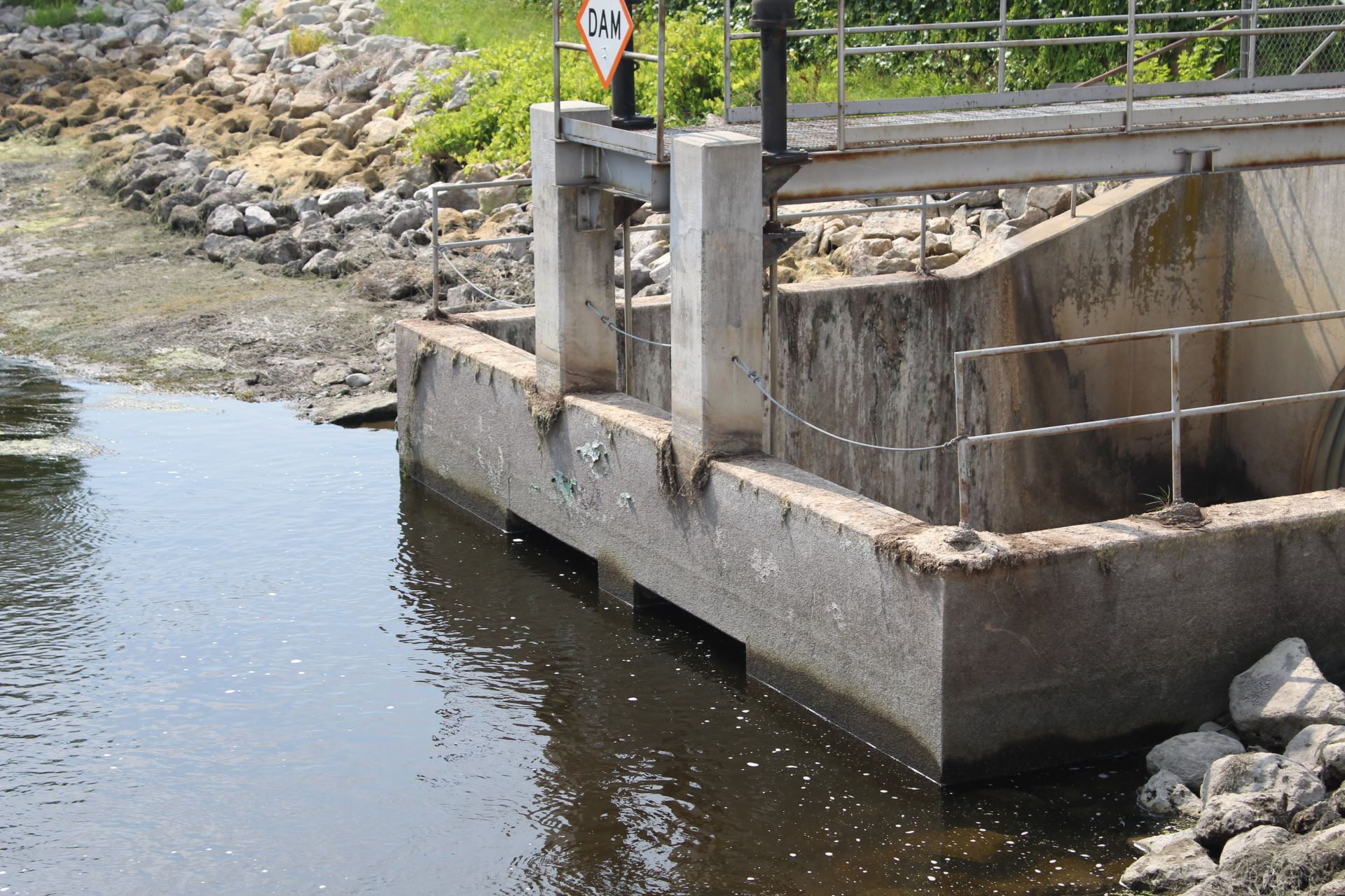 Lake Drawdown July 26, 2019 1